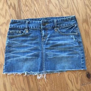 America Eagle jean skirt